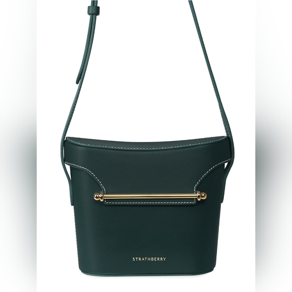 Strathberry Safari Leather Shoulder Bag - Picture 5 of 16